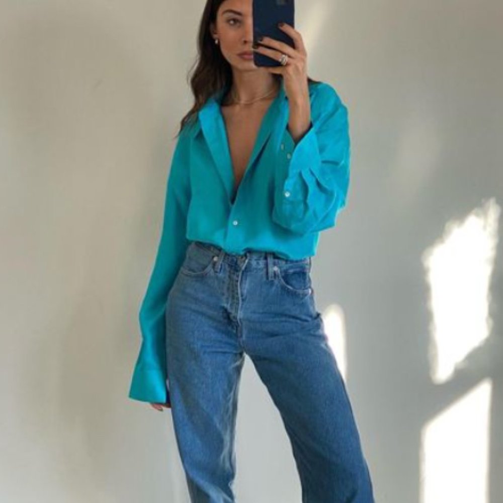 & Other Stories Silk Shirt